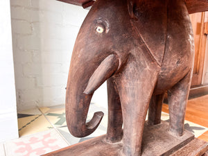 Vintage French Elephant Table