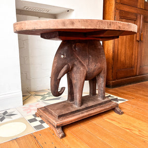 Vintage French Elephant Table