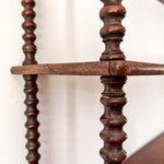 Load image into Gallery viewer, Antique Four Tier Bobbin Wall Shelf
