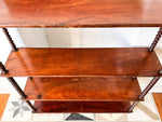 Load image into Gallery viewer, Antique Four Tier Bobbin Wall Shelf
