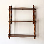 Load image into Gallery viewer, French Antique Bobbin Wall Shelf
