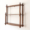 French Antique Bobbin Wall Shelf