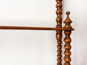 French Antique Bobbin Wall Shelf