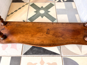 French Antique Bobbin Wall Shelf