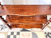 French Vintage Shelf With Spindle Supports