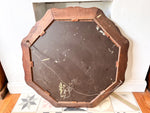 Load image into Gallery viewer, Antique French Circular Venetian Mirror With Etched Floral Design And Scalloped Edges

