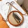 Vintage Bamboo Wall Mirror