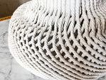 Load image into Gallery viewer, Vintage Italian Ceramic Woven Pendant Light
