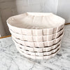 French Vintage Ceramic Shell Wall Pocket / Dish