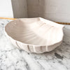 French Vintage Ceramic Shell Wall Pocket / Dish
