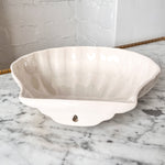 Load image into Gallery viewer, French Vintage Ceramic Shell Wall Pocket / Dish

