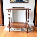 Load image into Gallery viewer, French Antique Console Table With Spindle Supports
