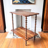 French Antique Console Table With Spindle Supports