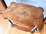 Load image into Gallery viewer, French Antique Console Table With Spindle Supports
