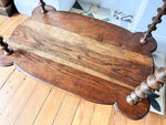 Load image into Gallery viewer, French Antique Console Table With Spindle Supports
