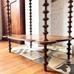 Load image into Gallery viewer, French Antique Console Table With Spindle Supports
