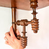 Antique Faux Bamboo Shelf