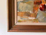 Load image into Gallery viewer, Swedish Oil On Board, Still Life With Yellow Flower, Signed Lars Vidlund
