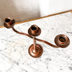 Load image into Gallery viewer, Art Nouveau Copper Candlestick
