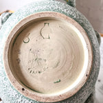 Load image into Gallery viewer, Vintage Speckled Light Green Ceramic Rope Bowl By Vallauris
