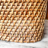 Gabriella Crespi Style Pencil Reed And Brass Pot