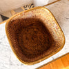 Gabriella Crespi Style Pencil Reed And Brass Pot