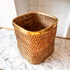 Gabriella Crespi Style Pencil Reed And Brass Pot