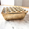Mid Century Brass Ashtray / Decorative Box In Ultima 15 Style