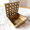 Mid Century Brass Ashtray / Decorative Box In Ultima 15 Style