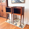 A Pair Of Vintage French Bedside Cabinets