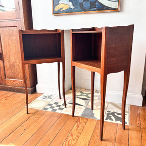 A Pair Of Vintage French Bedside Cabinets