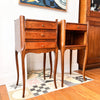A Pair Of Vintage French Bedside Cabinets