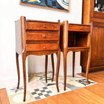 Load image into Gallery viewer, A Pair Of Vintage French Bedside Cabinets
