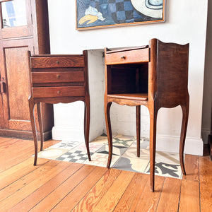 A Pair Of Vintage French Bedside Cabinets