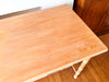 Vintage Harrods Beech Faux Bamboo Dressing Table / Desk