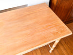 Load image into Gallery viewer, Vintage Harrods Beech Faux Bamboo Dressing Table / Desk
