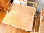 Load image into Gallery viewer, RESERVED - Pair Of Vintage Harrods Faux Bamboo Bedside Cabinets
