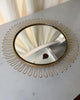 Mid-Century Circular Loop Wall Mirror In The Manner Of Josef Frank