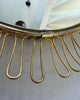 Mid-Century Circular Loop Wall Mirror In The Manner Of Josef Frank