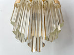 Load image into Gallery viewer, Wall Light Sconce With Glass Rods In The Style Of Venini
