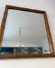 Vintage Faux Bamboo Wall Mirror