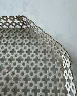 Load image into Gallery viewer, French Mid Century Perforated Metal And Ceramic Catchall In The Style Of Mathieu Matègot (Copy)
