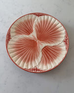 Load image into Gallery viewer, Pair Of Vintage French Pink Scallop Shell Plates
