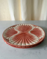 Load image into Gallery viewer, Pair Of Vintage French Pink Scallop Shell Plates
