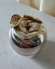 French Mid Century Silver Plated Apple Ice Bucket