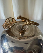 Load image into Gallery viewer, French Mid Century Silver Plated Apple Ice Bucket
