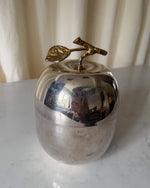 Load image into Gallery viewer, French Mid Century Silver Plated Apple Ice Bucket
