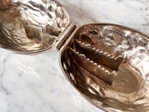 Metal Nutcracker Ornament / Trinket Box