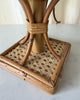 Vintage Italian Bamboo And Cane Table Lamp