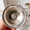 Set Of Four Vintage Italian Silver Plated Champaign Coups